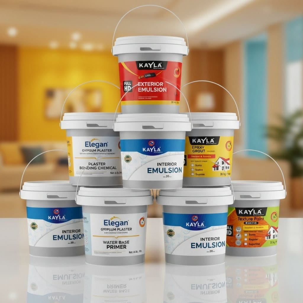 Professional texture paint application